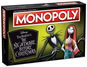Nightmare Before Christmas 25 Years Monopoly