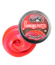 Load image into Gallery viewer, Crazy Aaron&#39;s Thinking Putty - Mini Tins-Neon - Neon Flash
