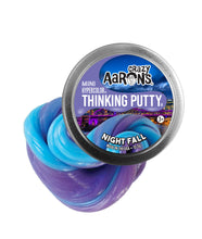 Load image into Gallery viewer, Crazy Aaron&#39;s Thinking Putty - Mini Tins-Hypercolor - Night Fall

