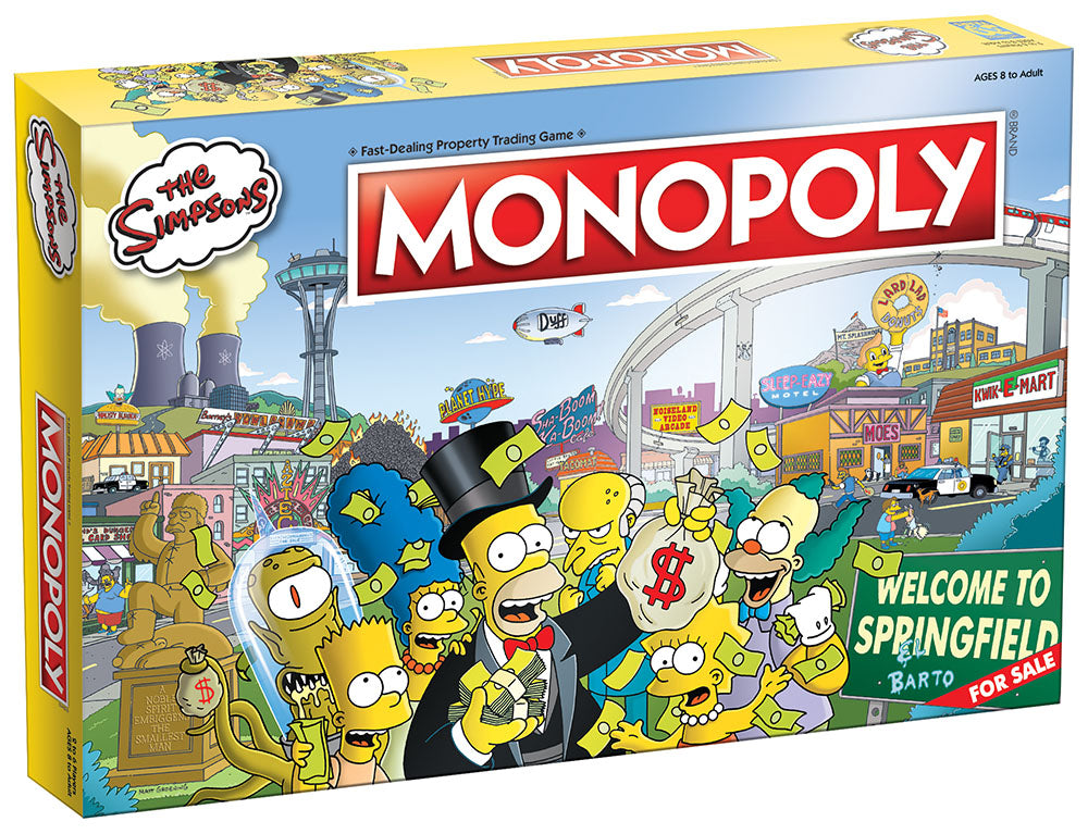 The Simpsons Monopoly – Josh's Toys & Games