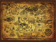 Load image into Gallery viewer, The Legend of Zelda Hyrule Map - 550pc Puzzle
